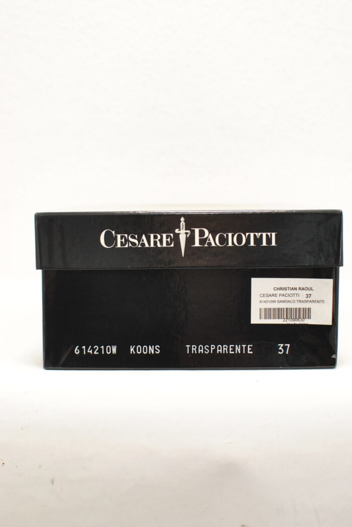 Cesare Paciotti sandale elegante cu toc marimea 37 sau 24 cm - imagine 2