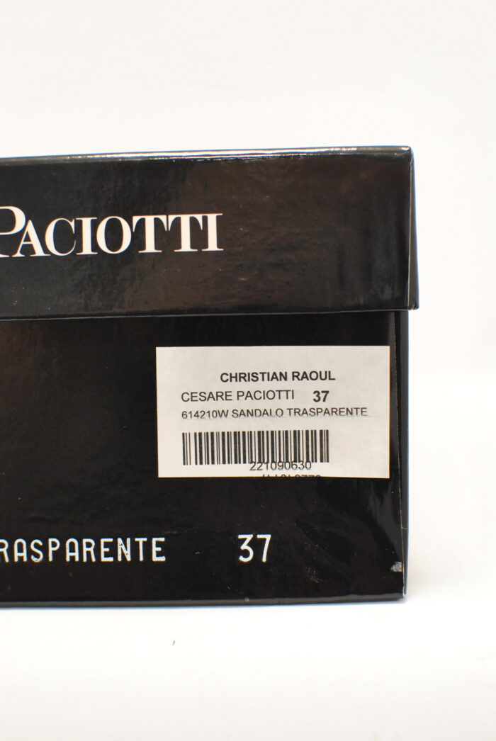Cesare Paciotti sandale elegante cu toc marimea 37 sau 24 cm - imagine 12