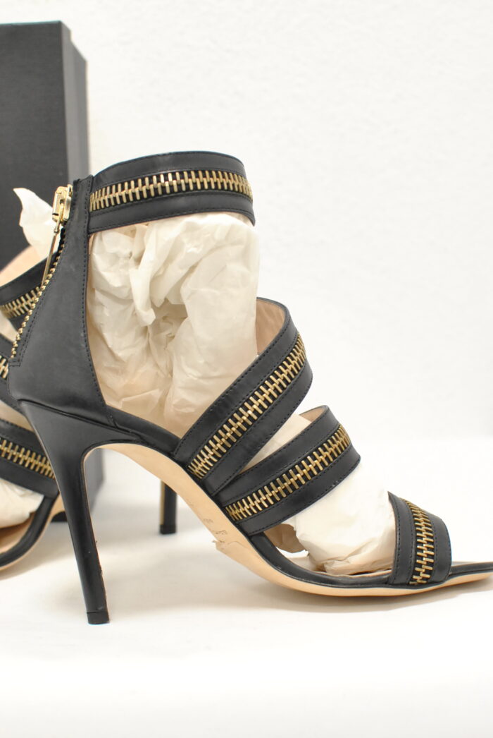 Elisabetta Franchi sandale elegante de piele marimea 37 sau 23.5 cm - imagine 5