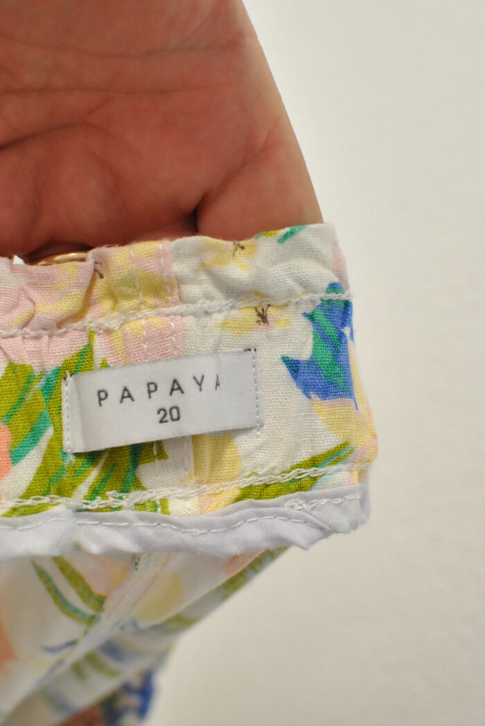 Papaya pantalon scurt de Linen blend pentru femei marimea XXL - imagine 6
