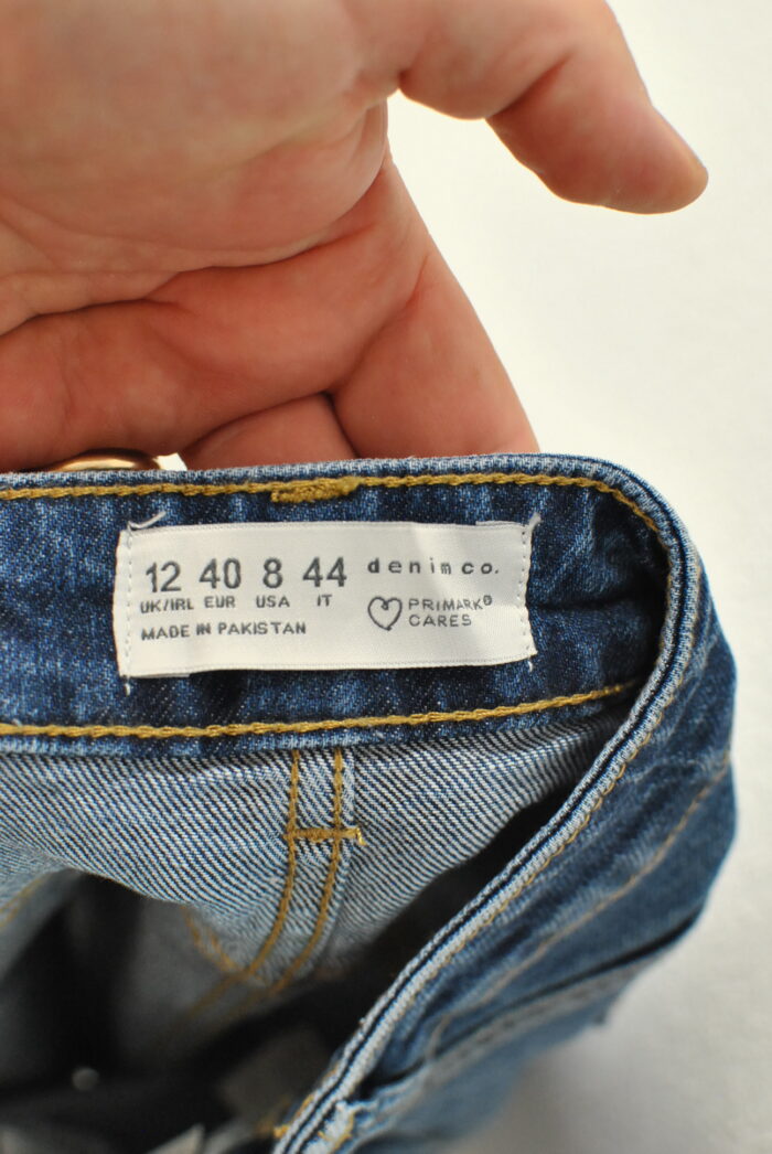 Denim Company pantalon scurt de blug elastic pentru femei marimea L - imagine 4