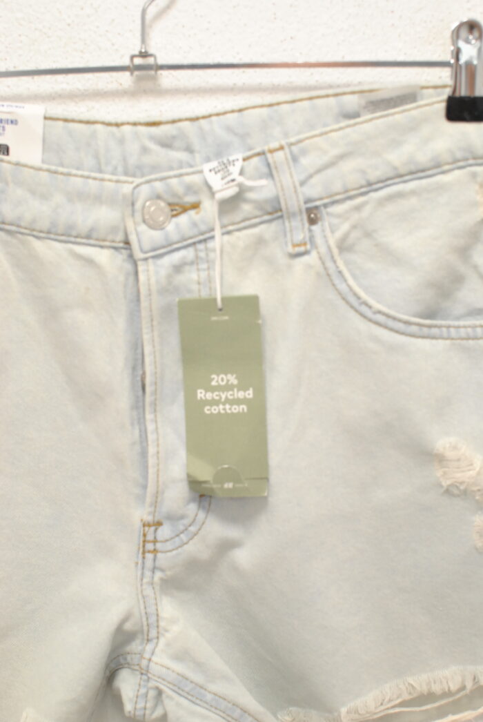 H&M pantalon scurt de blugi pentru femei marimea L - imagine 3