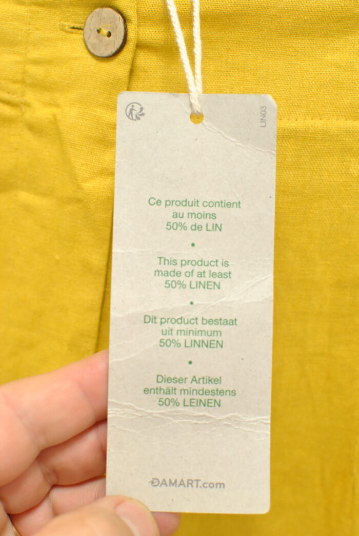 Damart pantalon scurt de Linene blend pentru femei marimea XL - imagine 3