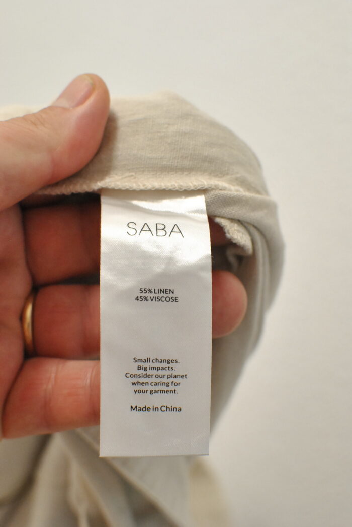 Saba pantalon scurt de Linen+Viscose pentru femei marimea S/M - imagine 6