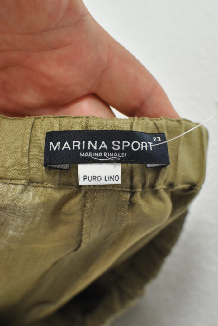 Marina Rinaldi pantalon de Linen (In) pentru femei marimea L/XL - imagine 5