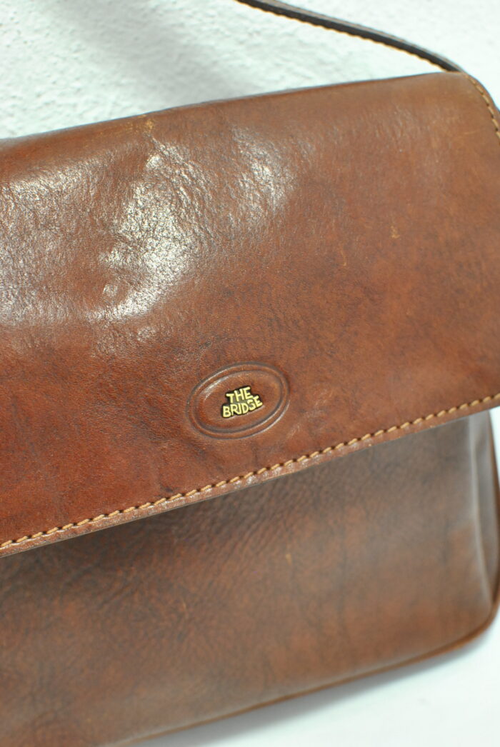 The Bridge geanta vintage de piele model mesager - imagine 6