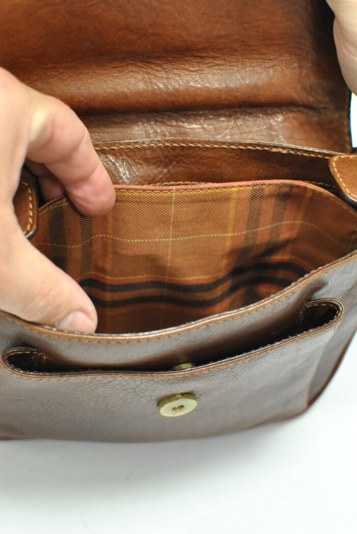 The Bridge geanta vintage de piele model mesager - imagine 10