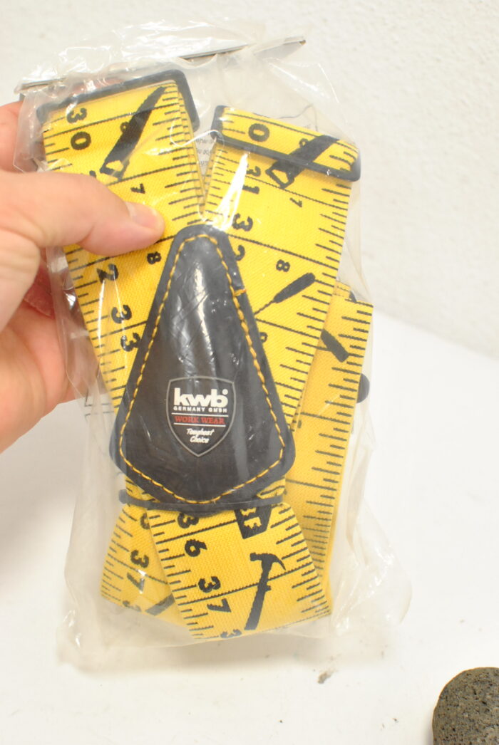Bretele profesionale KWB Work Wear (hozentroger), panza elastica extra-puternica, cu model-centimetru , 100 x 5,1 cm - imagine 3