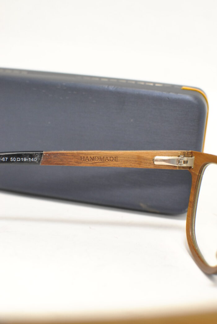 Rame de ochelari , din lemn realizate manual , handmade model unisex - imagine 2
