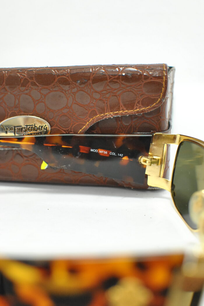 Prince Egon von Furstenberg ochelari vintage de soare , model unisex , foarte rar - imagine 10