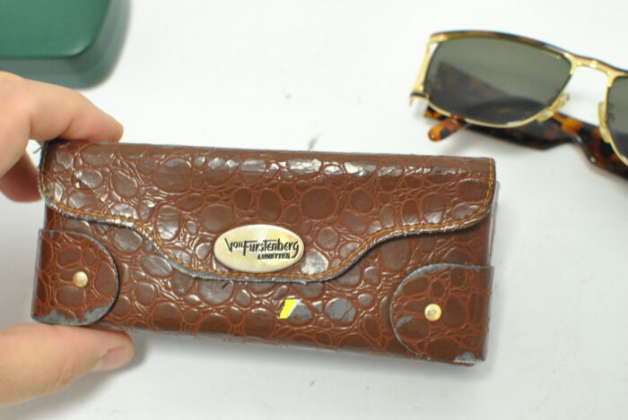 Prince Egon von Furstenberg ochelari vintage de soare , model unisex , foarte rar - imagine 11