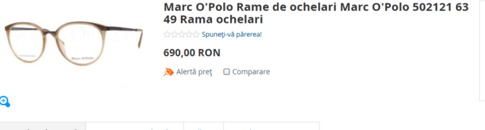 Marc O'Polo rame metalice de ochelari de vedere pentru femei - imagine 12
