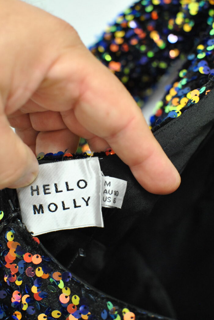 Hello Molly rochie de ocazie cu paiete , marimea M - imagine 4