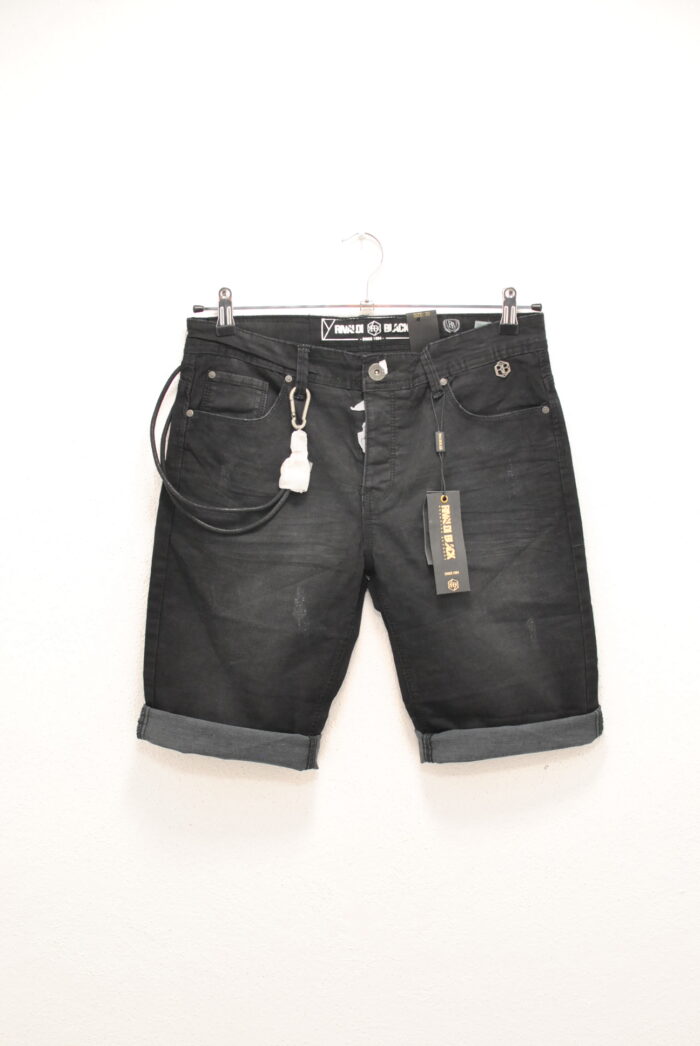Rivaldi Black pantalon scurt de blug elastic pentru barbati marimea 30 sau M - imagine 1