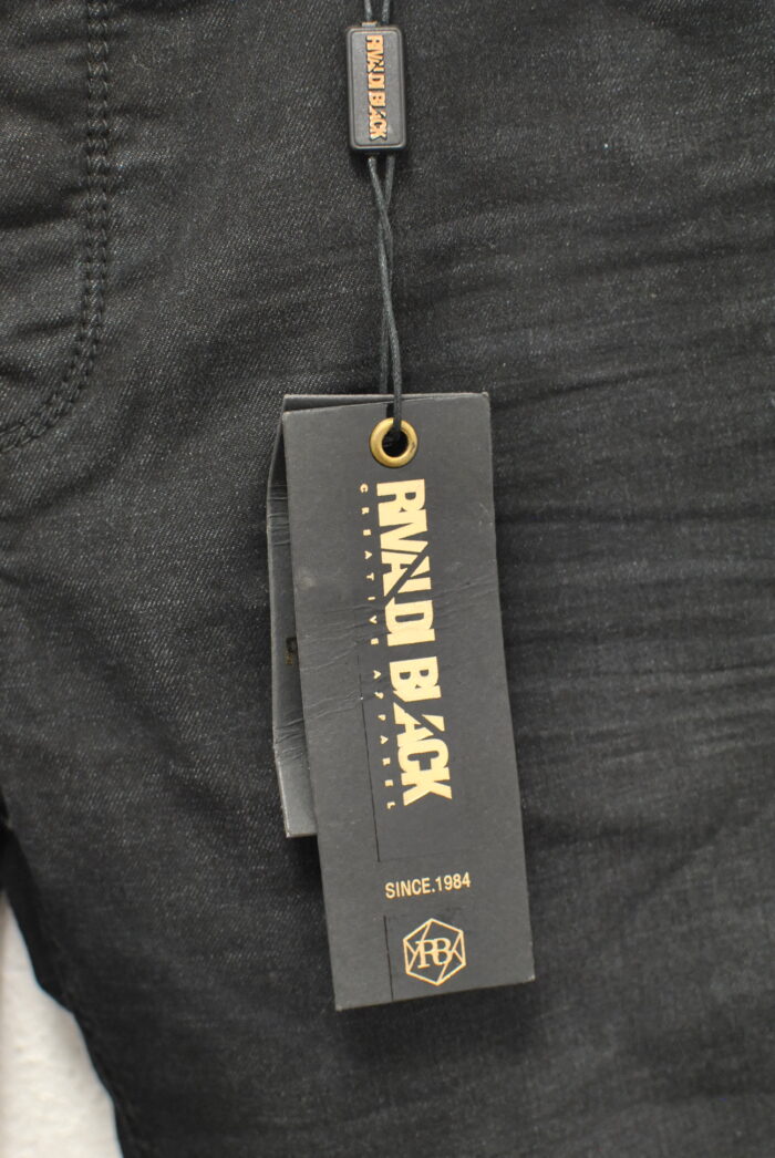 Rivaldi Black pantalon scurt de blug elastic pentru barbati marimea 30 sau M - imagine 2