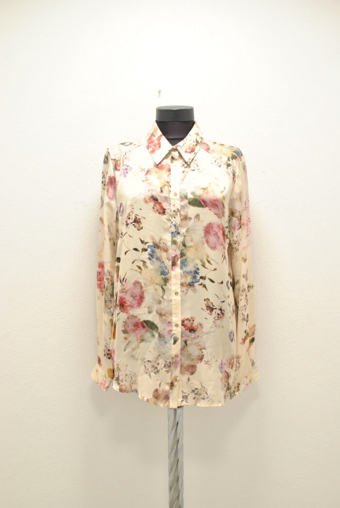 Oxana camasa cu imprimeu floral pentru femei marimea L/XL - imagine 1