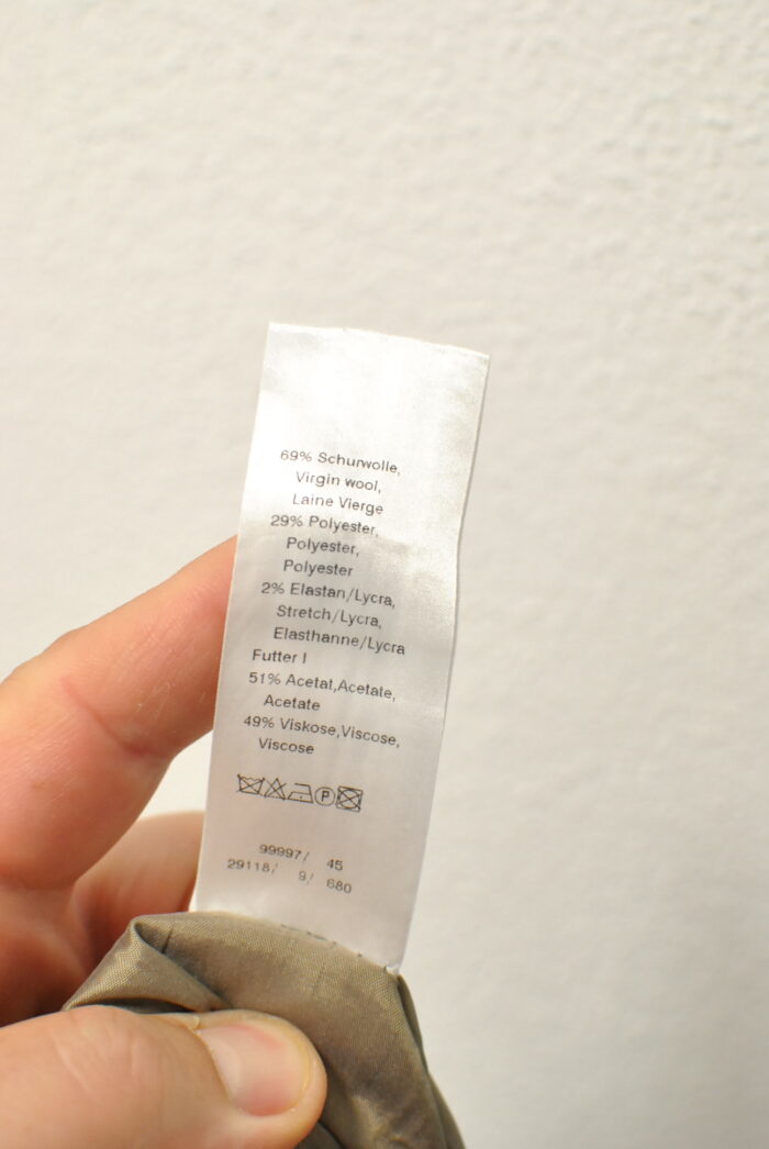 Digel sacou de Lana amestec pentru barbati marimea XL/XXL - imagine 11