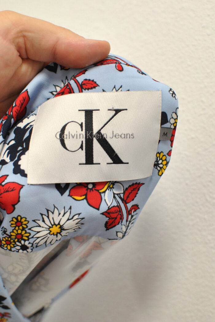 CK Jeans bluza de femei cu imprimeu floral marimea M - imagine 2