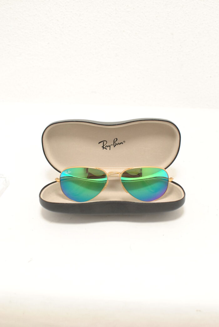 Ray-Ban ochelari de soare aviator pentru barbati , rama metalica aurita - imagine 20
