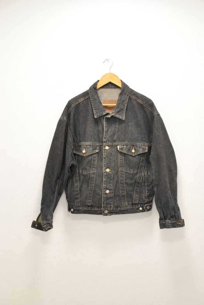 Diesel geaca vintage de blugi , model unisex , model rar ani 90 , marimea M - imagine 1