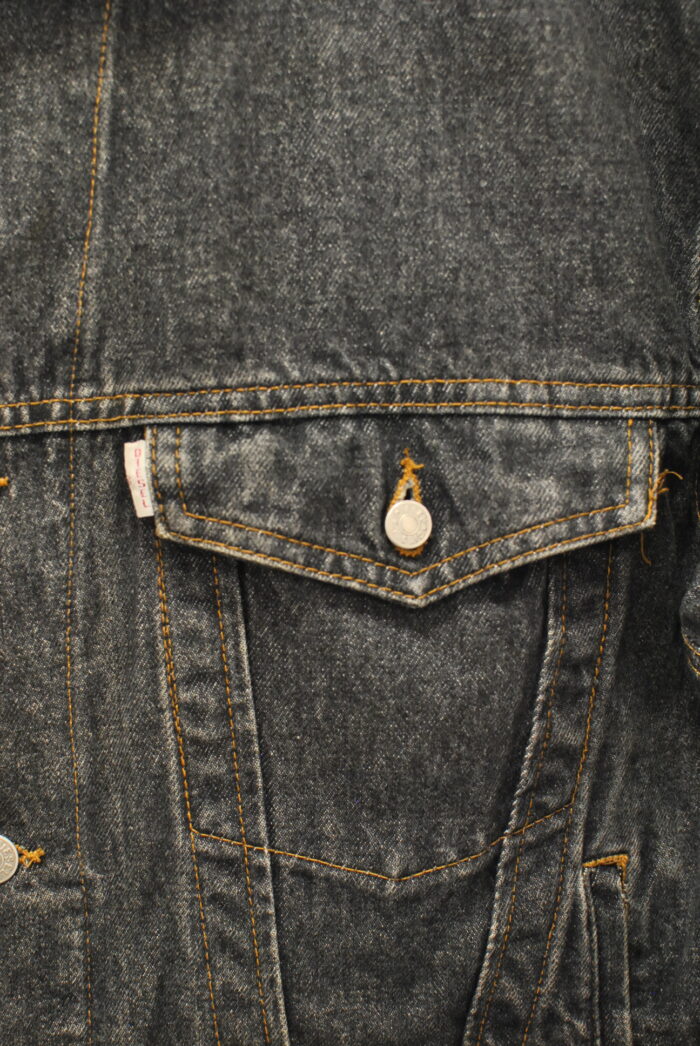 Diesel geaca vintage de blugi , model unisex , model rar ani 90 , marimea M - imagine 4