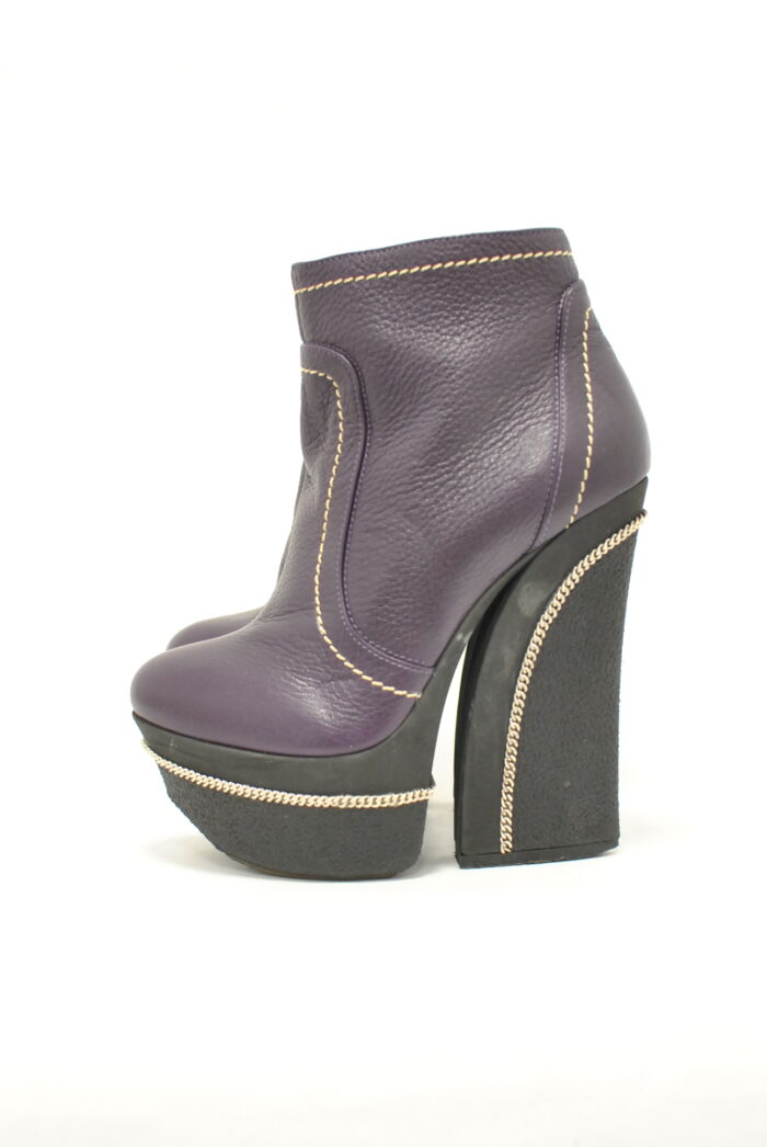 Gianmarco Lorenzi ghete de piele pentru femei marimea 36/37 sau 24 cm - imagine 1