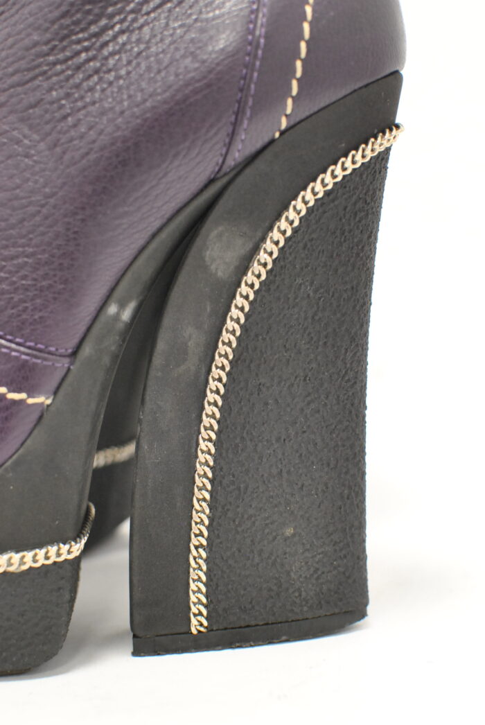 Gianmarco Lorenzi ghete de piele pentru femei marimea 36/37 sau 24 cm - imagine 3