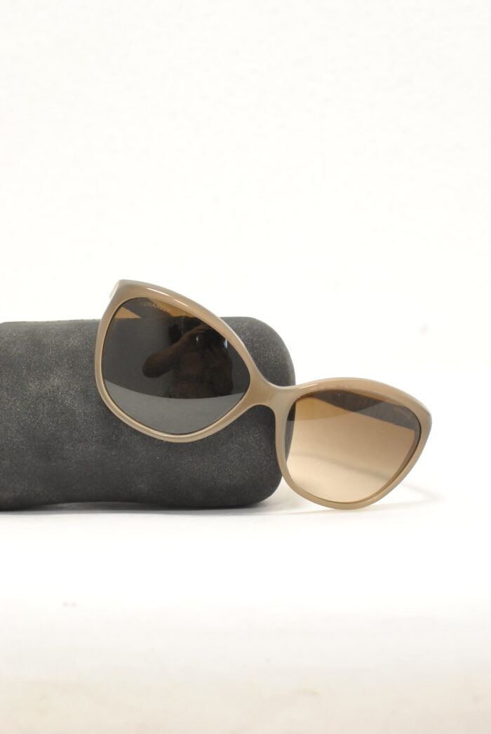 Chanel ochelari de soare , brate cu cristale Swarovski - imagine 3