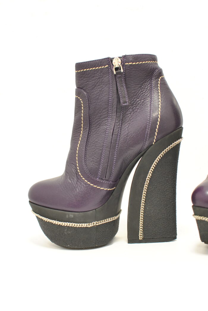 Gianmarco Lorenzi ghete de piele pentru femei marimea 36/37 sau 24 cm - imagine 7