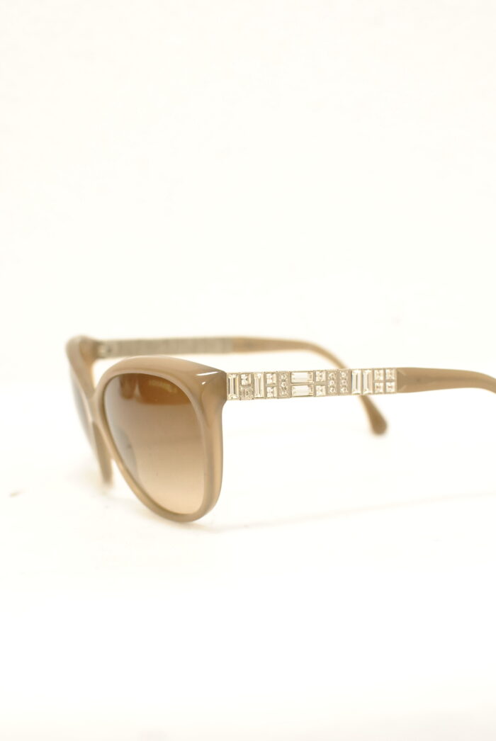 Chanel ochelari de soare , brate cu cristale Swarovski - imagine 9