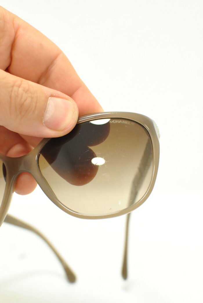 Chanel ochelari de soare , brate cu cristale Swarovski - imagine 15