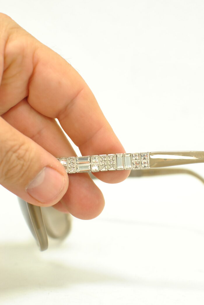 Chanel ochelari de soare , brate cu cristale Swarovski - imagine 16