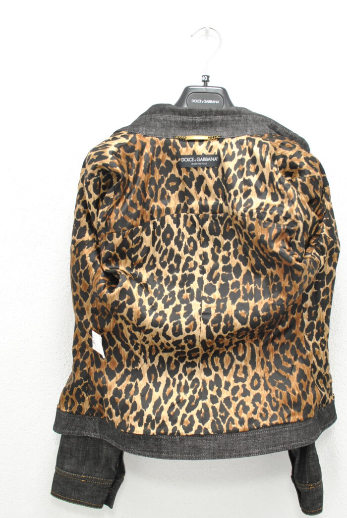 Dolce & Gabanna geaca vintage de blugi pentru femei , marimea S - imagine 2