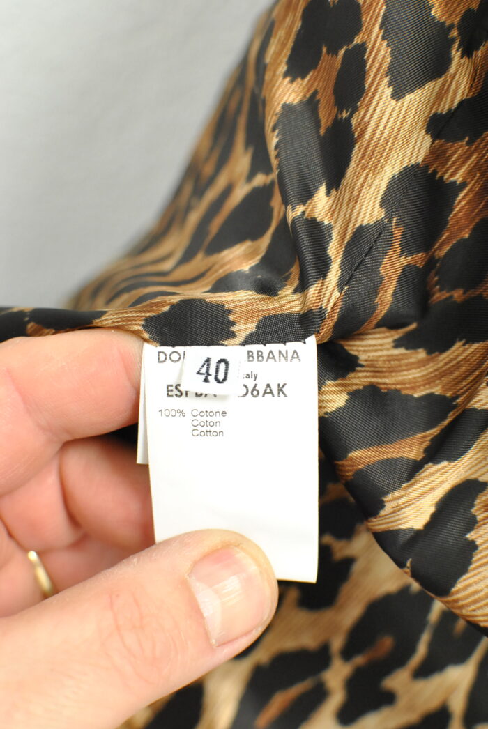 Dolce & Gabanna geaca vintage de blugi pentru femei , marimea S - imagine 8
