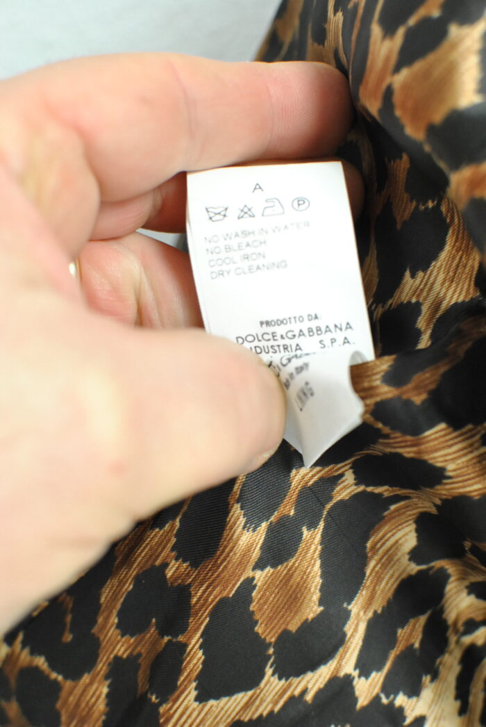 Dolce & Gabanna geaca vintage de blugi pentru femei , marimea S - imagine 9