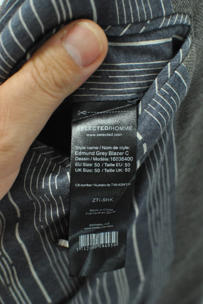 Selected Homme sacou de bumbac , marimea S/M - imagine 5