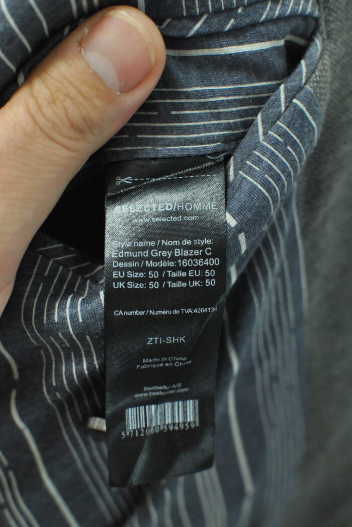 Selected Homme sacou de bumbac , marimea S/M - imagine 6