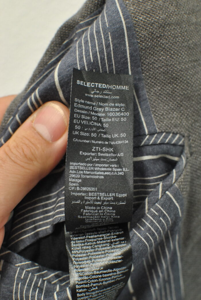 Selected Homme sacou de bumbac , marimea S/M - imagine 8