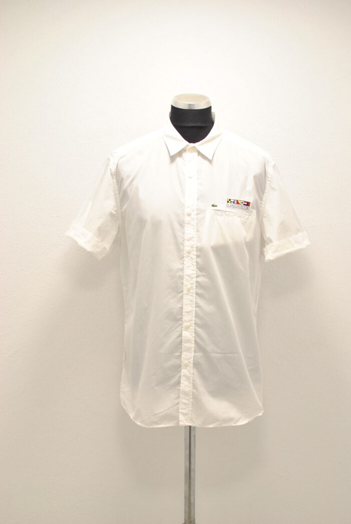 Lacoste camasa vintage de bumbac , pentru barbati , marimea 43 sau XL - imagine 1
