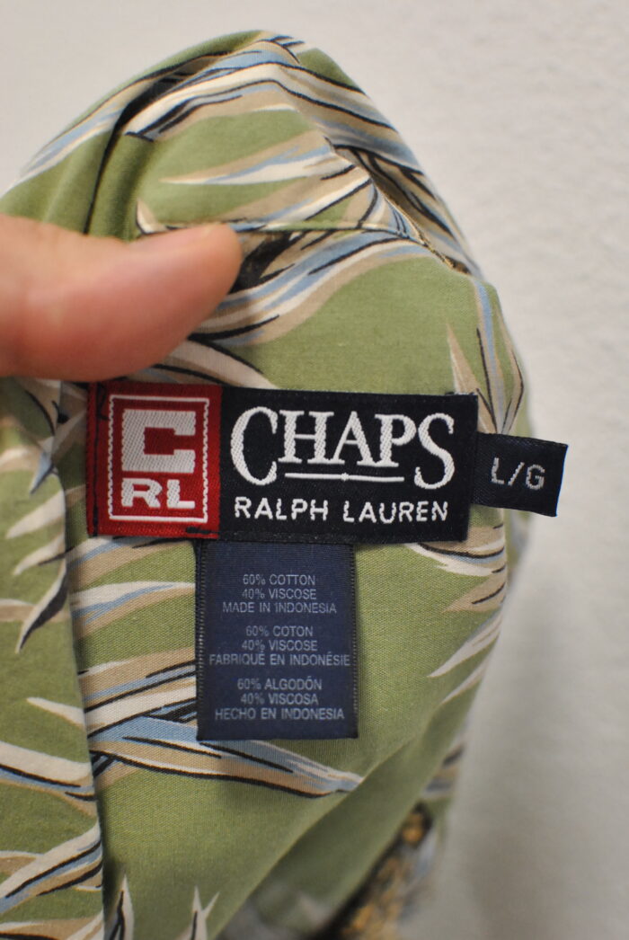 Chaps Ralph Lauren camasa vintage de bumbac , pentru barbati marimea L/XL - imagine 5