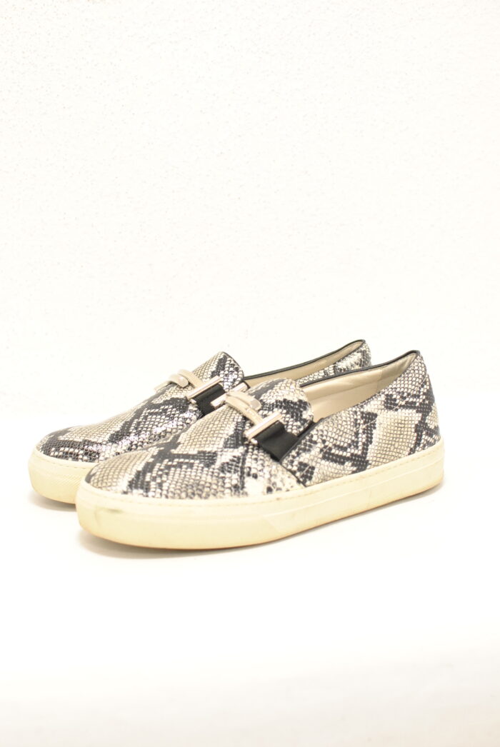 Tod's incaltaminte de piele snake print , pentru femei marimea 37 - imagine 6