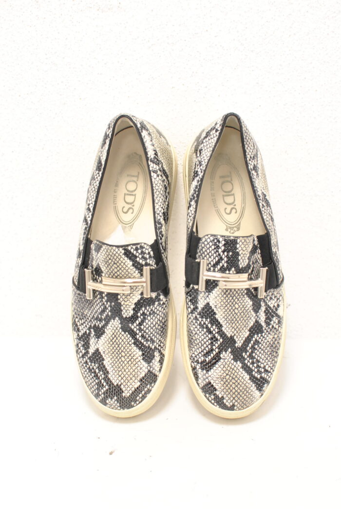 Tod's incaltaminte de piele snake print , pentru femei marimea 37 - imagine 1