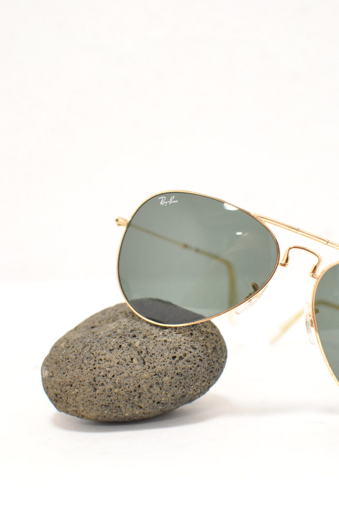 Ray-Ban Aviator Foldable (plianti) , gold , model unisex - imagine 5
