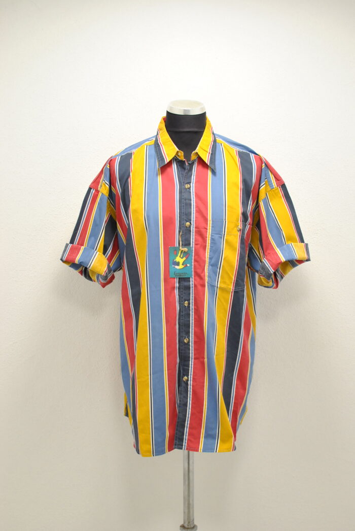Avanti camasa vintage de bumbac cu imprimeu urban marimea XL - imagine 1