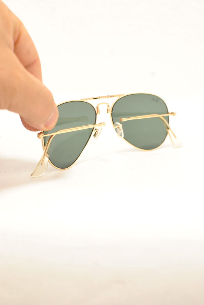Ray-Ban Aviator Foldable (plianti) , gold , model unisex - imagine 8