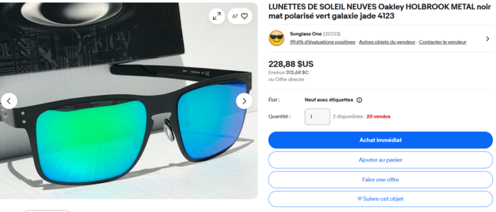 Oakley Holbrook Metal ochelari de soare pentru barbati , negru mat - imagine 3