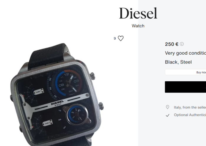 Diesel ceas de barbati , model rar - imagine 12