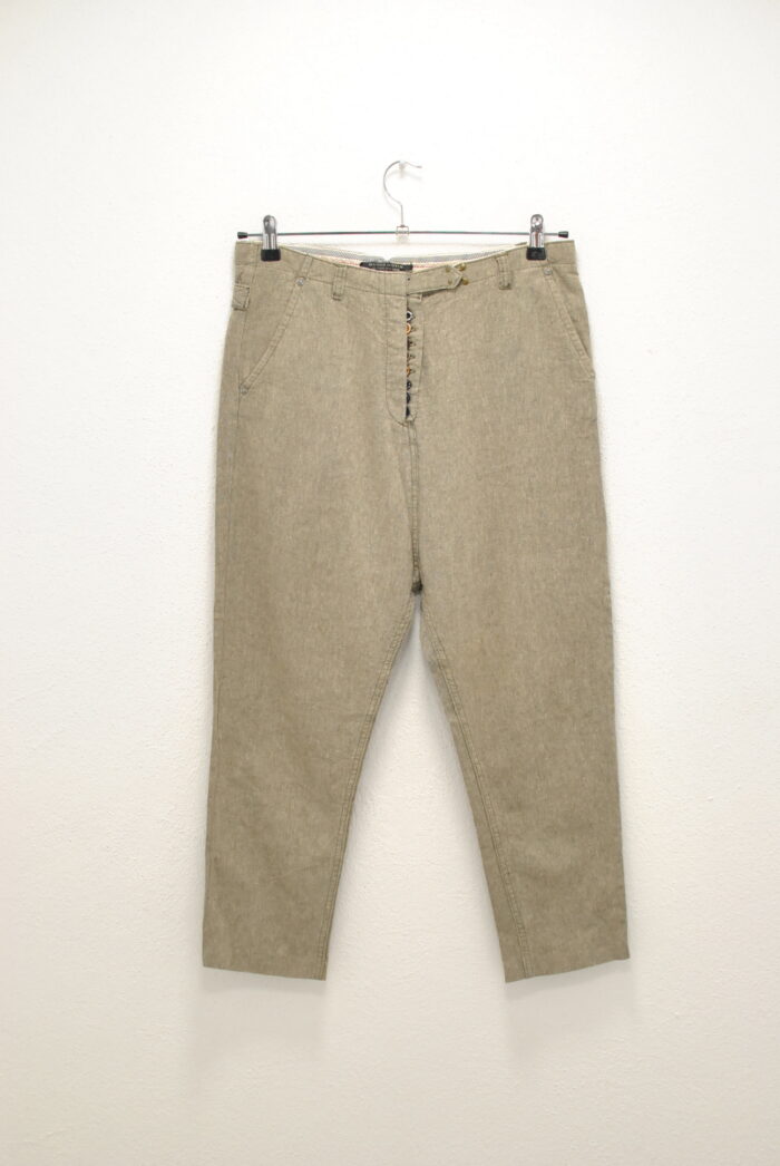 Maison Scotch pantalon de Linen pentru femei marimea M - imagine 1