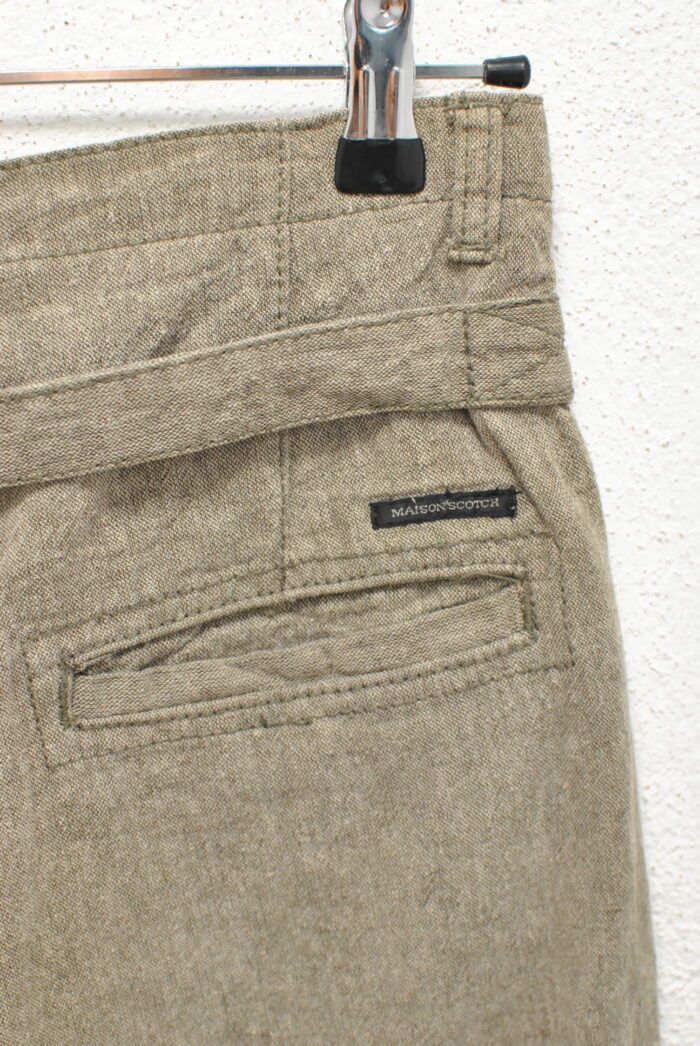 Maison Scotch pantalon de Linen pentru femei marimea M - imagine 4