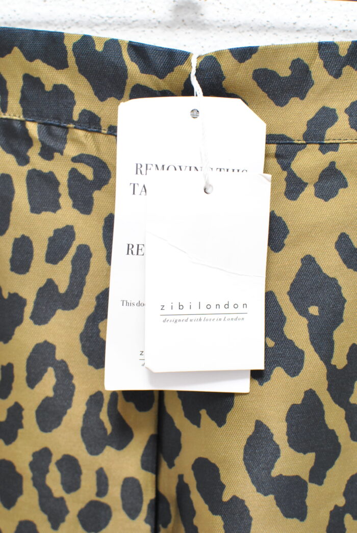 Zibi London pantalon scurt cu imprimeu animal print marimea L - imagine 3